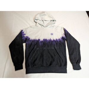VALORANT VCT22 MASTERS REYKJAVIK AURORA-01 HOODIE TIE DYE PURPLE BLACK 2XL XXL